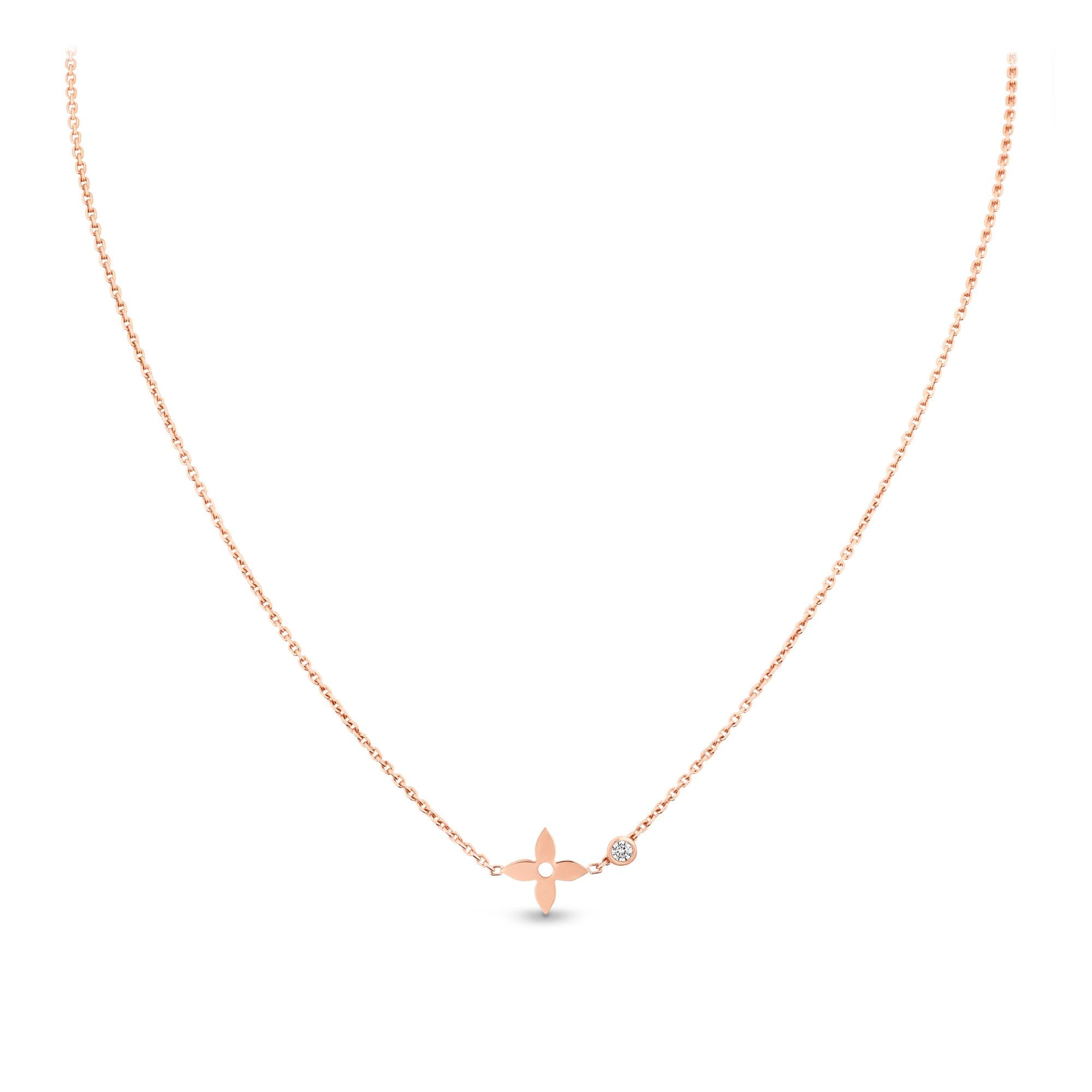 Blossom pendant, pink gold and diamond - Categories | LOUIS VUITTON